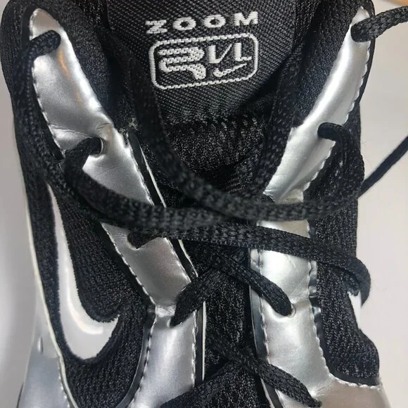 Nike Zoom Rival Bowerman Series Mens Size 10 Track Shoes 311894-011 Blk/Silver - Picture 11 of 13